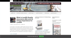 Desktop Screenshot of blog.landfillcqa.co.uk